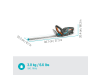 Gardena Akku-Heckenschere ComfortCut 50/18V P4A, Ready-To-Use Set  Strauchschere, Gartenschere
