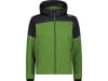 Fendt Softshelljacke für Herren grün; schwarz; silver; rot, mit abnehmbarer Kapuze, Fleece innen, Seitentaschen, Fendt-Logo, von CMP