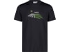 Fendt T-Shirt für Herren schwarz, Frontdruck mit Fendt-Logo vorn, von CMP