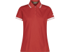 Fendt Poloshirt für Damen rot; weiß, Fendt-Logo seitlich am Ärmel, von CMP, 