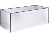  OKAY Aluminium Hochbeet 200 x 100 x 77 cm  natur Hochbeet Garten, Füllmenge 1.300 l