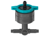 Gardena Micro-Drip-System Regulierbarer Reihentropfer druckausgleichend  5x Reihentropfer, 1x Verschlusskappe  Bewässerung für Topfpflanzen 13314-20