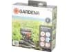 Gardena Viereckregner AquaZoom compact   Rasensprenger, Sprinkler Reichweite 3-18m 18708-20
