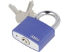 ABUS Vorhangschloss T65AL/40 color T65AL/40 color Spindschloss, Aluminiumschloss, ABUS-Sicherheitslevel 5