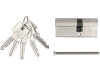 ABUS Profilzylinder E30NP 30/40 Doppelzylinder, Türzylinder, PZ-Schloss 6-Stift-Zylinder mit 5 Schlüsseln