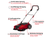 EINHELL Power X-Change Kehrmaschine TE-SW 18/610 Li-Solo - inkl. 2,0 Ah Starter Kit (2,0 Ah Akku + Schnelladegerät)