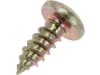 Fendt Blechschraube DIN 7981 4,8 x 13 mm, Stahl, verzinkt gelb, A3L, Linsensenkkopf, mit Spitze, X493812105000