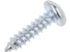 Fendt Blechschraube DIN 7981 4,8 x 19 mm, Stahl, verzinkt, Linsensenkkopf, mit Spitze, X493812305000