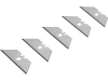 Fiskars CarbonMax Universalmesserklingen 5er-Packung   