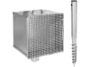 Ako Tragebox 375 x 375 x 335 mm elektrifizierbar, absperrbar für Weidezaungeräte bis max. B x H x T: 365 x 110 x 370 mm, 44650