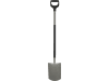 Fiskars Ergonomic Gärtnerspaten rund   