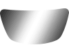 Fendt Spiegelglas unten, für Vario 200, F304810150030