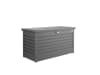 Biohort Freizeitbox 130  134 x 62 cm nachtgrau; metallic  Kissenbox, Auflagenbox, Aufgewahrungsbox Garten, Gartenbox