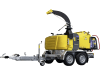 TS INDUSTRIE® Häcksler "WS/23 DT" bis max. 230 mm, Diesel-Motor 55,4 kW (75 PS)