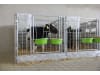 KERBL Kälberbox modular Doppelbucht freistehend, Liegefläche pro Bucht 160 x 115 cm, 14628