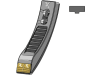 Industriehof® Scharspitze "eXtreme® Carbide Line" 260 x 55 x 25 mm, hartmetallbeschichtet, für Grubber Väderstad, 101.EXT-1139