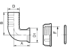 Agrotop Schlauchanschluss G 1" IG (BSP) Ø Tülle 25 mm 90 ° gebogen, mit Flachsitz, 10651