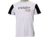 Fendt T-Shirt für Herren Gr. M grau-meliert; schwarz, reflektierendes Fendt Profi-Logo auf Brust und Rücken, X991023061000