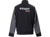Fendt Sweatjacke "Profi" für Herren blassgrau; nachtgrau, reflektierendes Fendt Profi-Logo auf Brust und Rücken