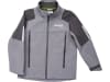 Fendt Softshelljacke "Profi" für Kinder blassgrau; nachtgrau, reflektierendes Fendt Profi-Logo auf Brust und Rücken