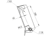 Düvelsdorf Anschweißplatte für Hauer B (1.180 mm), 5110130