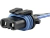 Herth + Buss Stecker mit Kabel, 2-polig, für Lampenfassung Hauptscheinwerfer mit Lampenart HB3, H12, 50 390 440