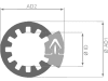 Herth + Buss Abstandhalter "Clipfixbasic" Ø innen 17 x 30 mm, 50 230 318