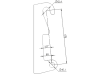 Düvelsdorf Anschweißplatte für Teleskoplader Dieci Agri Pivot T40 – T70, 2 St. 5110420