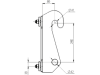 Düvelsdorf Anschraubplatte D-Lock; Schäffer hydraulisch 42 mm (860 mm), 2 St., 5120020