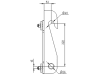 Düvelsdorf Anschraubplatte D-Lock; D-Lock S; Weidemann 36 mm (660 mm), 2 St., 5120040