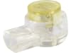 Herth + Buss Kabelverbinder mit Gel, 2-polig, Kabel 0,13 – 0,35 mm², gelb, 50 252 590