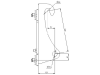 Düvelsdorf Anschraubplatte D-Lock; D-Lock S für Radlader Atlas 32 – 40, 5120090