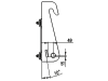 Düvelsdorf Anschraubplatte D-Lock für Radlader Zettelmeyer ZL802 – 1002, 2 St., 5120440