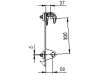 Düvelsdorf Anschraubplatte D-Lock; Euro-Aufnahme, 2 St., 5129990