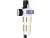 Airpress Wartungseinheit 1/4" AG, Ansaugleistung 1.300 l/min, vertikales Manometer, doppelte Skala (Bar/PSI), 45200011