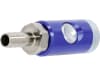 Airpress Sicherheits-Druckluftmuffe mit Schlauchtülle 10 mm, Anschluss Euro NW 7,2 mm, Blisterpackung, 10 mm