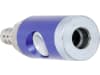 Airpress Sicherheits-Druckluftmuffe mit Schlauchtülle 10 mm, Anschluss Euro NW 7,2 mm, Blisterpackung, 10 mm