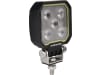 Herth + Buss LED-Arbeitsscheinwerfer, Nahfeldausleuchtung, quadratisch, 75 x 75/100 x 37 mm, 12 – 36 V, 25 W, 1.300 lm, 5 LEDs, 80 690 336