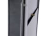 KERBL Hühnerklappe "Easy Protect" 28,5 x 25 cm Komplettset inkl. Steuerung und Führungsschienen für Geflügelställe, grau, 70590