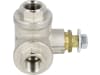 BAUER Dreiwegehahn 3/8" IG (hier), T-Bohrung, für Abschaltventil Regenmaschine Rainstar A1, A2, 0620392