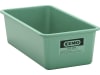 Cemo Lagerbehälter 200 l 122 x 62 x 37 cm, GFK, rechteckig, grün, 1143
