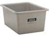 Cemo Lagerbehälter 550 l 132 x 97 x 63 cm, GFK, rechteckig, grau, 1163