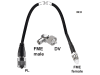 Midland® Antennenkabel 4 m für Antennen mit DV-Buchse, PL (male) auf FME (female) Kabel