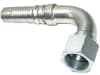 Dichtkegelnippel "DKJ-S (J.I.C.)" 90 °, NW DN 25 - 1", 1 5/16"-12, Aussenkung 74°, Ausreißsicherung Interlock