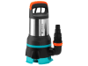 Gardena Klar-/Schmutzwasser Tauchpumpe 19500 Aquasensor  Die innovative 2in1-Tauchpumpe für Klarwasser und Schmutzwasser mit LED-Aquasensor 09049-61
