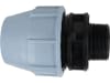 Anschlussverschraubung Ø 40 mm x 1 1/4" AG, 16 bar, Unidelta