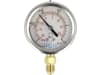 Glyzerin-Manometer -1 bis 1,5 bar, Anschluss 1/4" AG unten, Ø außen 63 mm