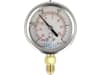 Glyzerin-Manometer -1 bis 1,5 bar, Anschluss 1/4" AG unten, Ø außen 63 mm