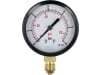 Manometer 0 bis 6 bar Trocken, Anschluss 1/4" AG unten, Ø außen 63 mm