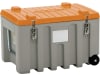 Cemo Werkzeugtrolley "CEMbox" 150 l 80 x 53 x 60 cm, PE (Polyethylen), grau; orange, 10331